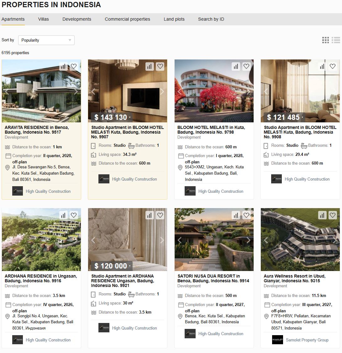 Properties with Priority+