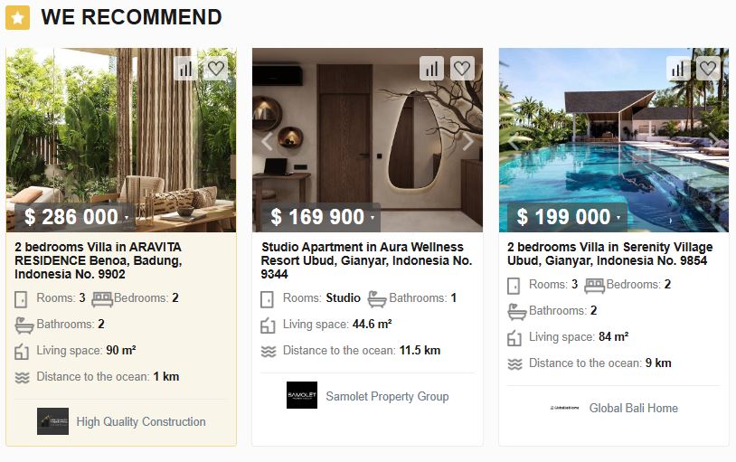 Property with Priority+, homepage