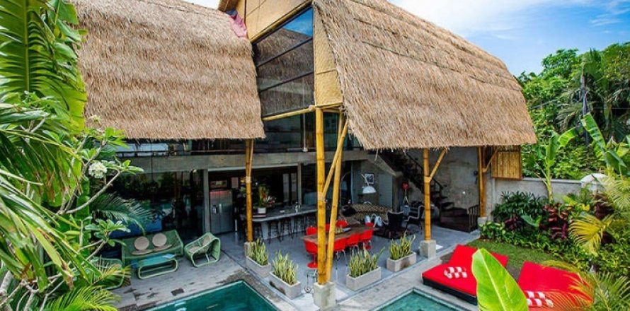 Вилла с 4 спальнями в Seminyak, Бадунг, Индонезия № 1055