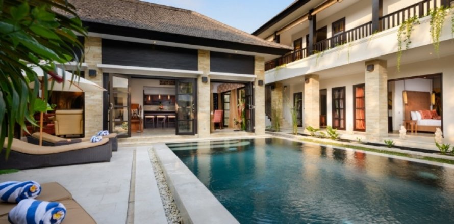 Вилла с 4 спальнями в Seminyak, Бадунг, Индонезия № 1058