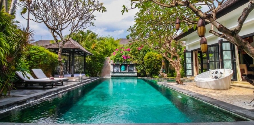 Вилла с 4 спальнями в Seminyak, Бадунг, Индонезия № 1057