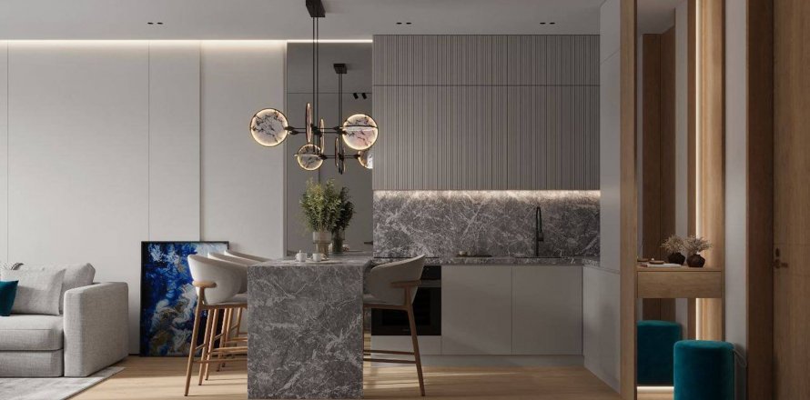 Квартира с 2 спальнями в Oceanspire Residence, Денпасар, Индонезия № 7093