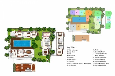 Вилла с 4 спальнями в Seminyak, Бадунг, Индонезия № 845 26