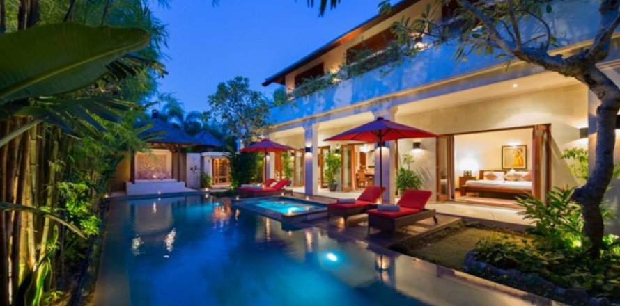Вилла с 3 спальнями в Seminyak, Бадунг, Индонезия № 11382