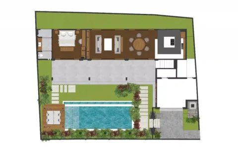 Земельный участок в Seminyak, Бадунг, Индонезия № 10430 5