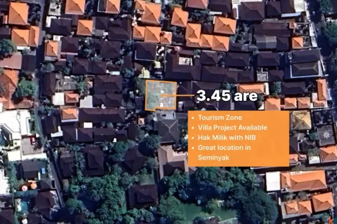 Land in Seminyak, Badung, Indonesia No. 10430