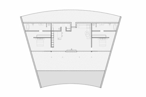Villa floor plan «2BR-47», 2 bedrooms in Ocean City