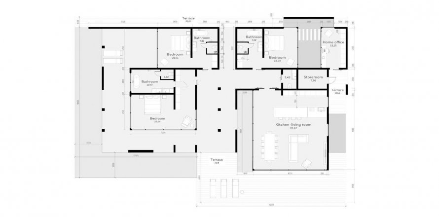 3 bedrooms Villa in Ocean City Karangasem, Karang Asem, Indonesia No. 6946