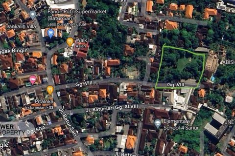 Земельный участок 4870м2 в Южный Денпасар, Денпасар, Индонезия № 7610 7