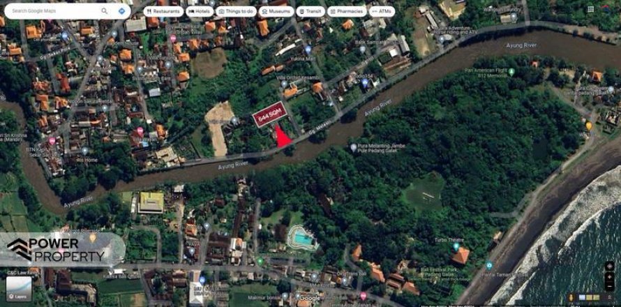 Земельный участок 644м2 в Gianyar, Гианьяр, Индонезия № 7043