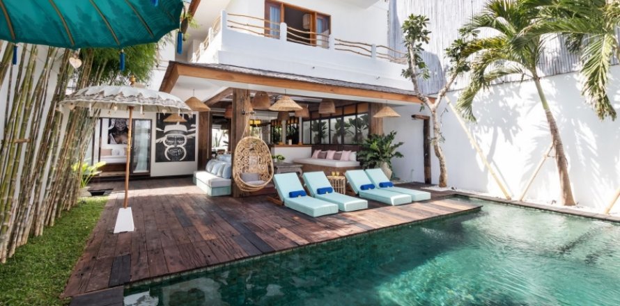 Вилла с 4 спальнями в Seminyak, Бадунг, Индонезия № 1108