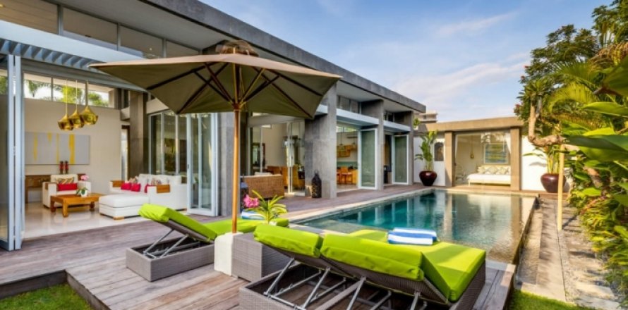 Вилла с 4 спальнями в Seminyak, Бадунг, Индонезия № 1051