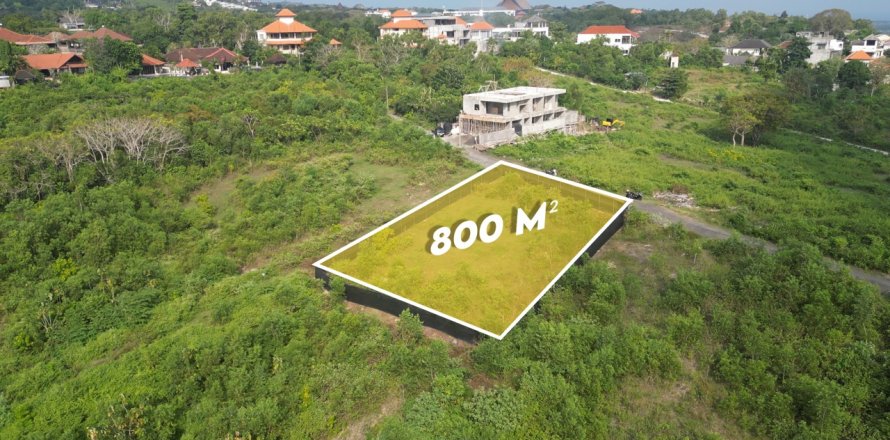 Земельный участок 800м2 в Унгасан, Бадунг, Индонезия № 13485