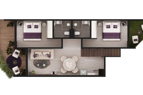 2 bedrooms Penthouse in Melasti Arcade Ungasan, Badung, Indonesia No. 9947
