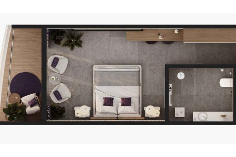 Studio Apartment in Melasti Arcade Ungasan, Badung, Indonesia No. 9943