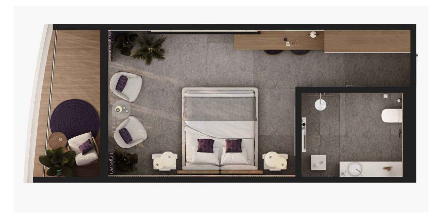 Studio Apartment in Melasti Arcade Ungasan, Badung, Indonesia No. 9943