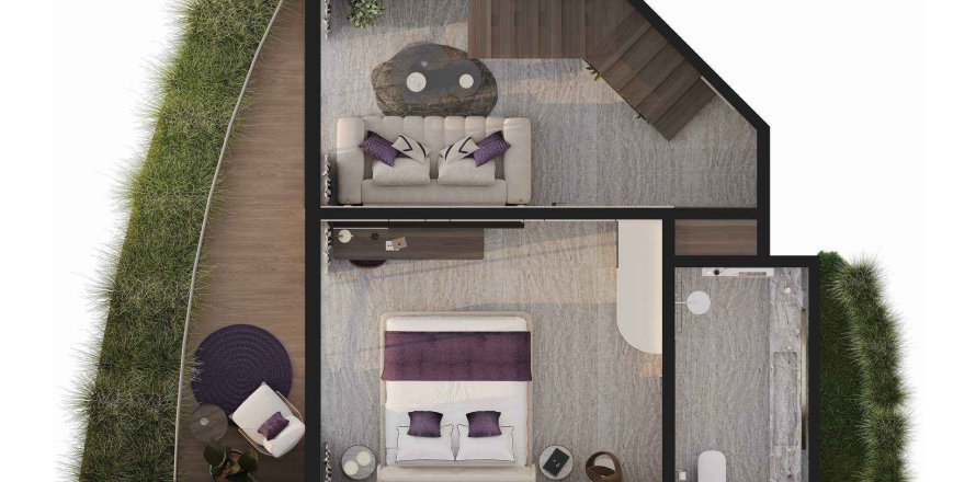 1 bedroom Penthouse in Melasti Arcade Ungasan, Badung, Indonesia No. 9946