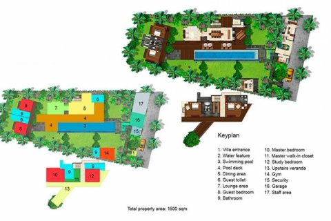 Вилла с 4 спальнями в Seminyak, Бадунг, Индонезия № 790 24