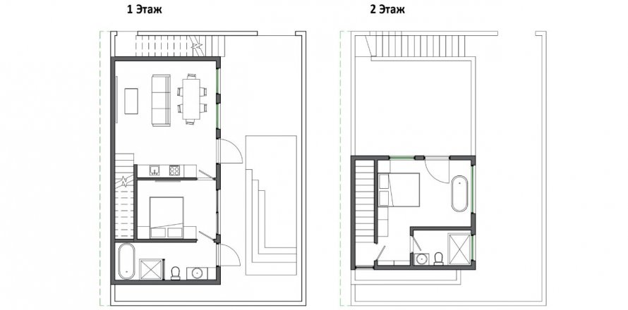 2 bedrooms Villa in Edem Villas Badung, Indonesia No. 8407