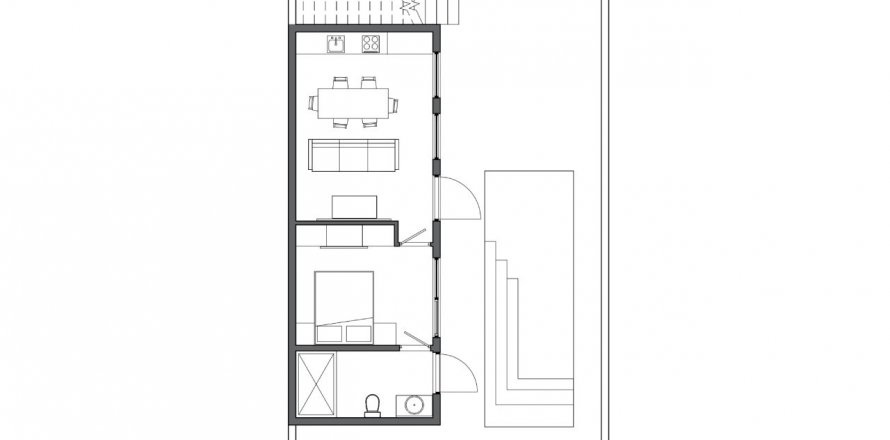 Вилла с 1 спальней в Edem Villas, Бадунг, Индонезия № 8405