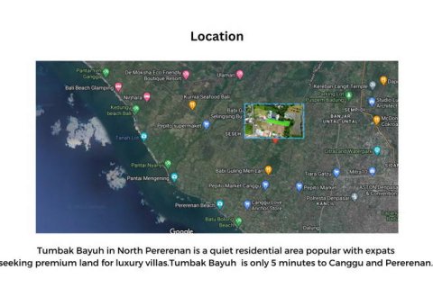 Земельный участок 844м2 в Canggu, Бадунг, Индонезия № 183 2