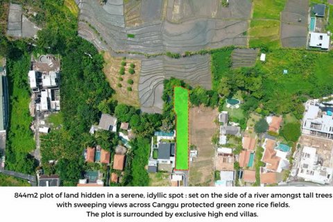 Земельный участок 844м2 в Canggu, Бадунг, Индонезия № 183 5