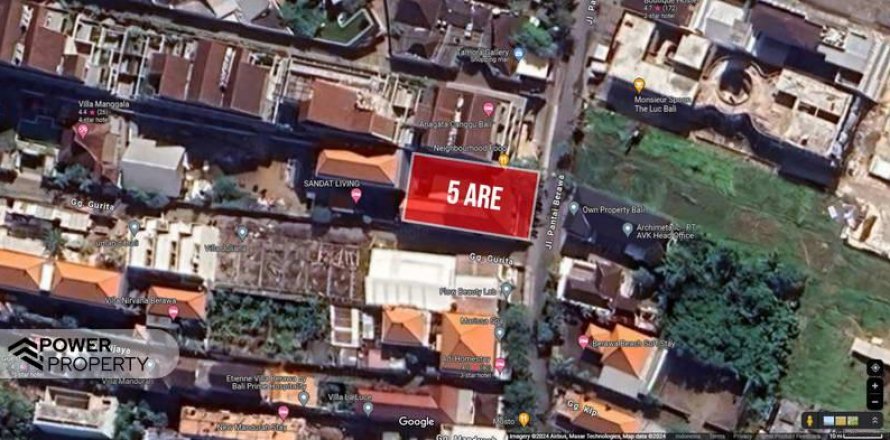 Земельный участок 500м2 в Canggu, Бадунг, Индонезия № 7614