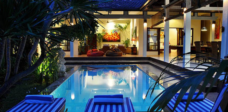 Вилла с 3 спальнями в Seminyak, Бадунг, Индонезия № 1483
