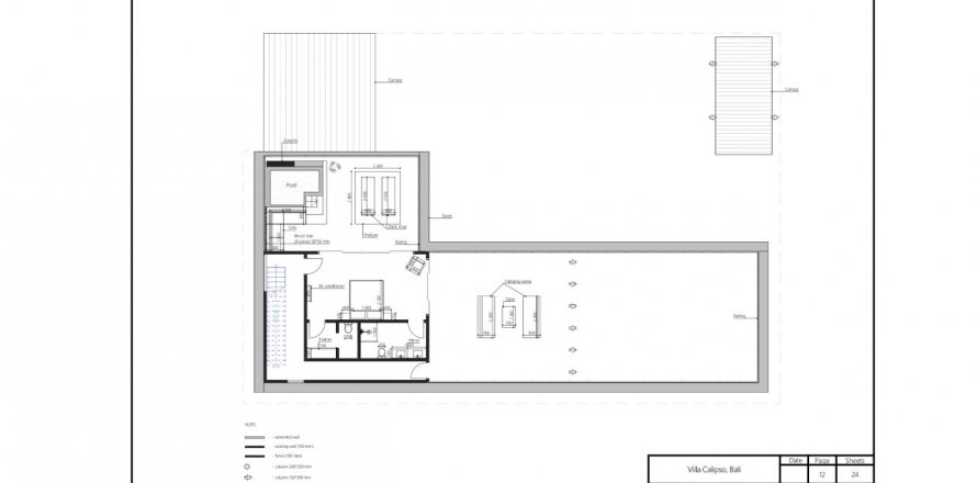 Вилла с 4 спальнями в Calypso Villa, Денпасар, Индонезия № 8290