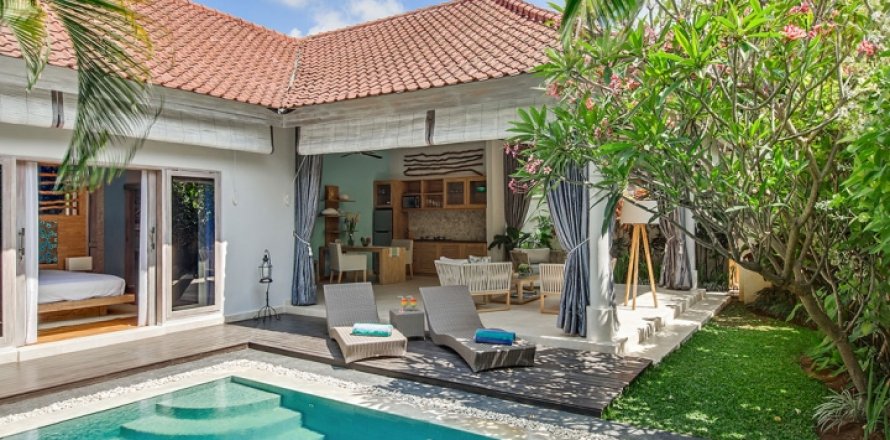 Вилла с 1 спальней в Seminyak, Бадунг, Индонезия № 1436