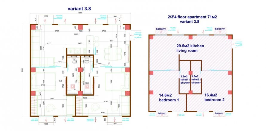 3 bedrooms Apartment in Just Residence Ungasan, Badung, Indonesia No. 6925