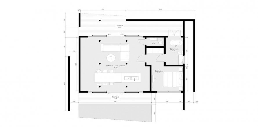 1 bedroom Villa in Ocean City Karangasem, Karang Asem, Indonesia No. 6942