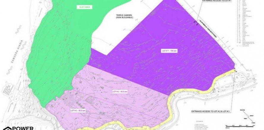 27900m2 Land in South Kuta, Badung, Indonesia No. 7795