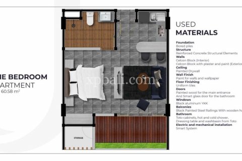 1 bedroom Apartment in Tampaksiring, Gianyar, Indonesia No. 7832 15
