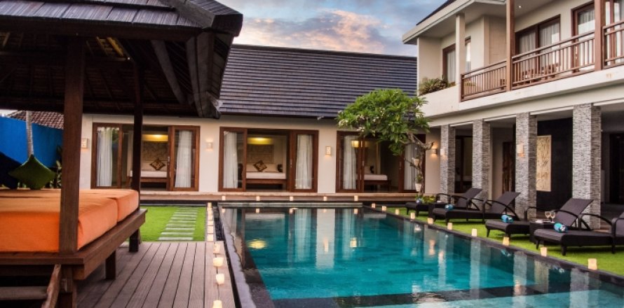 Вилла с 3 спальнями в Canggu, Бадунг, Индонезия № 1286