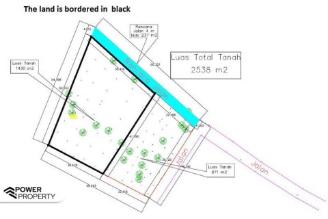 1430m2 Land in South Kuta, Badung, Indonesia No. 9311 16
