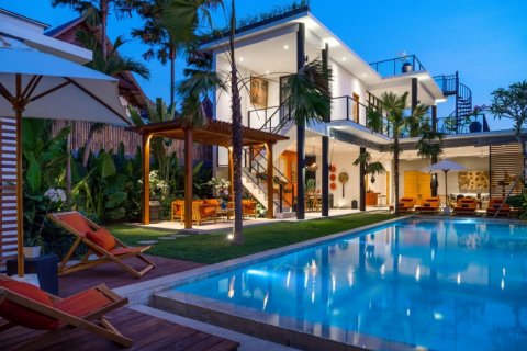 Вилла с 3 спальнями в Canggu, Бадунг, Индонезия № 1145 28
