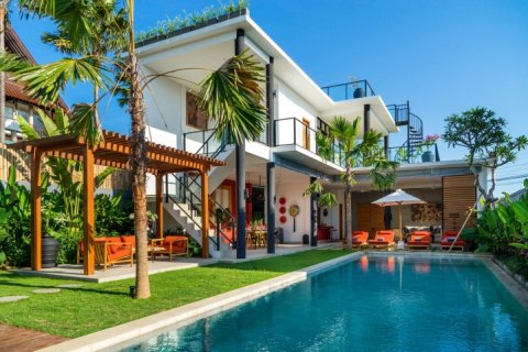 Вилла с 3 спальнями в Canggu, Бадунг, Индонезия № 1145