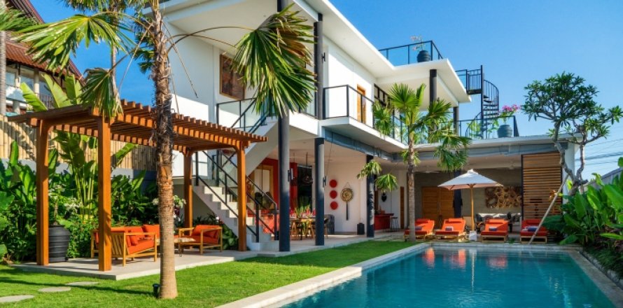 Вилла с 3 спальнями в Canggu, Бадунг, Индонезия № 1145