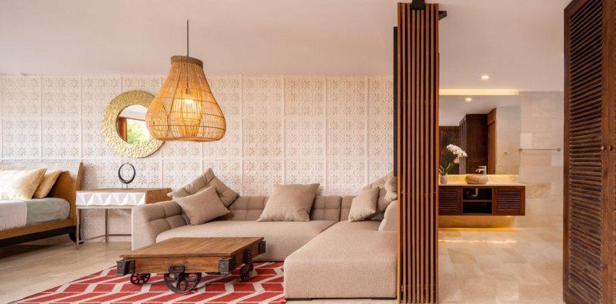 Пентхаус с 1 спальней в Parq Ubud, Tegallalang, Гианьяр, Индонезия № 7388