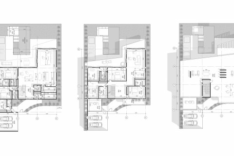 Планировка Виллы «3BR-6» с 3 спальнями в ЖК Dharma Residence