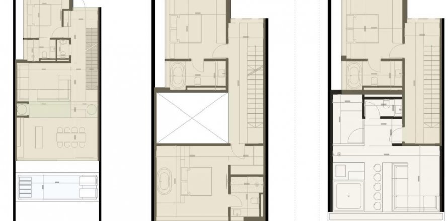 Вилла с 4 спальнями в AV COMPLEX 8, Kuta, Бадунг, Индонезия № 8354