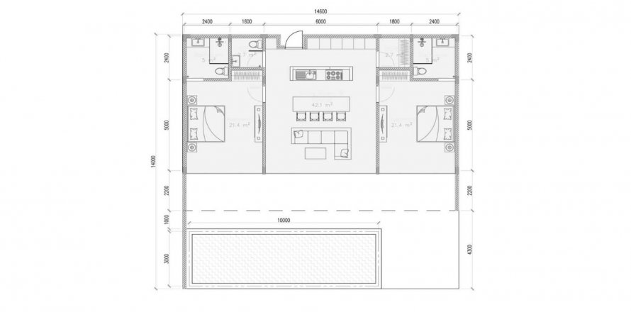 2 bedrooms Villa in Parq Family Gianyar, Indonesia No. 6952