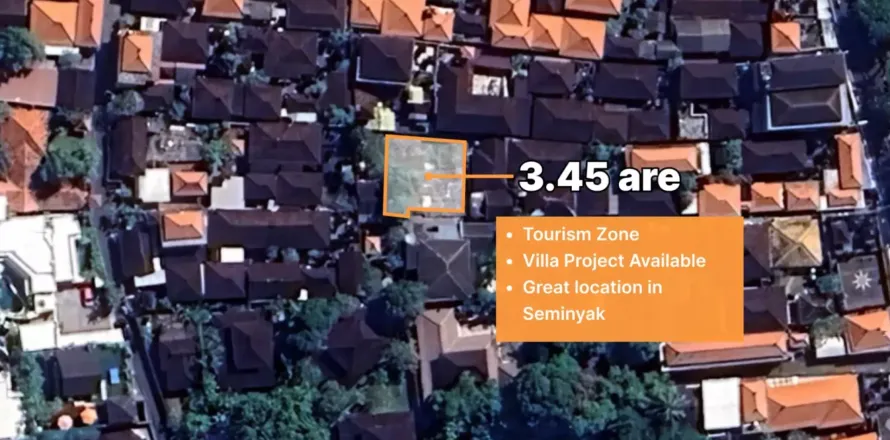 Land in Seminyak, Badung, Indonesia No. 10414