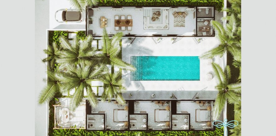 Вилла с 3 спальнями в Seafora villa, Kuta, Бадунг, Индонезия № 8275