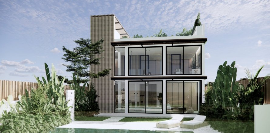 Вилла с 3 спальнями в Aquamarine II, Canggu, Бадунг, Индонезия № 3866