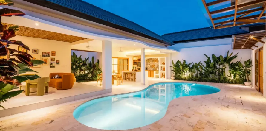 3 bedrooms Villa in Tibubeneng, Badung, Indonesia No. 10591