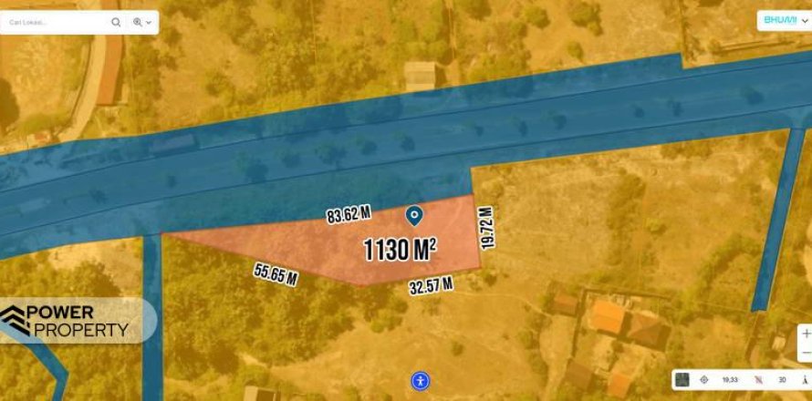 1130m2 Land in South Kuta, Badung, Indonesia No. 8623