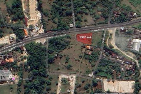 Земельный участок 1380м2 в Южная Кута, Бадунг, Индонезия № 8622 4