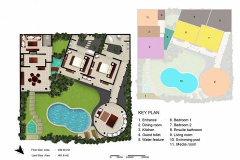 Вилла с 2 спальнями в Seminyak, Бадунг, Индонезия № 1060 10